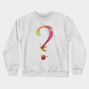 Question mark Crewneck Sweatshirt